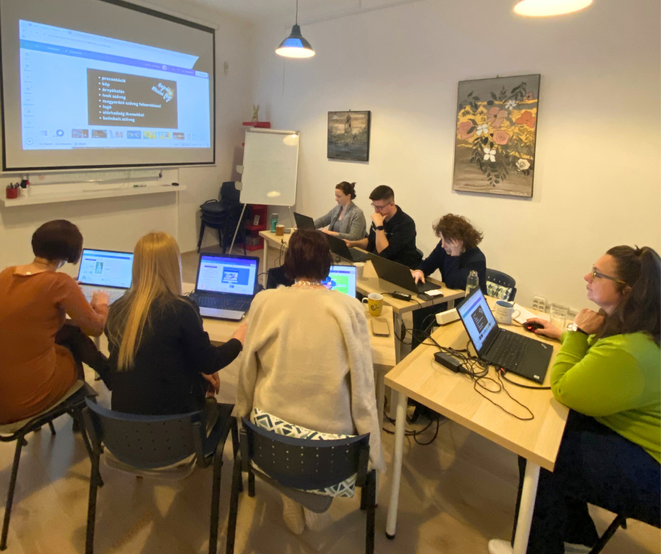 Canva Workshop, tanfolyam, Kolozsvári Zsuzsi, Kezdő Canva Tanfolyam Veszprém, marketinges képés